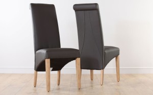 leather dining room chairs